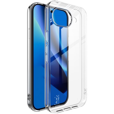 "IMAK" UX-10 hard silicone (TPU) case - transparent (Pixel 10a)