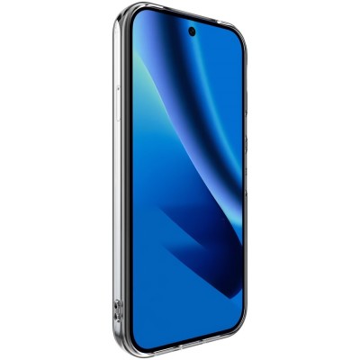 "IMAK" UX-10 Kõva silikoon (TPU) ümbris - läbipaistev (Pixel 10a)