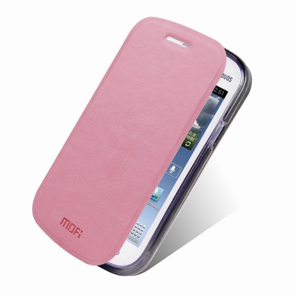 „Mofi“ Rui atvērams maciņš - rozs (Galaxy Trend Lite)