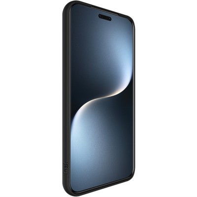 „Imak“ kieto silikono (TPU) matinis dėklas - tamsintas / juodas (Honor Magic7 Pro 5G)