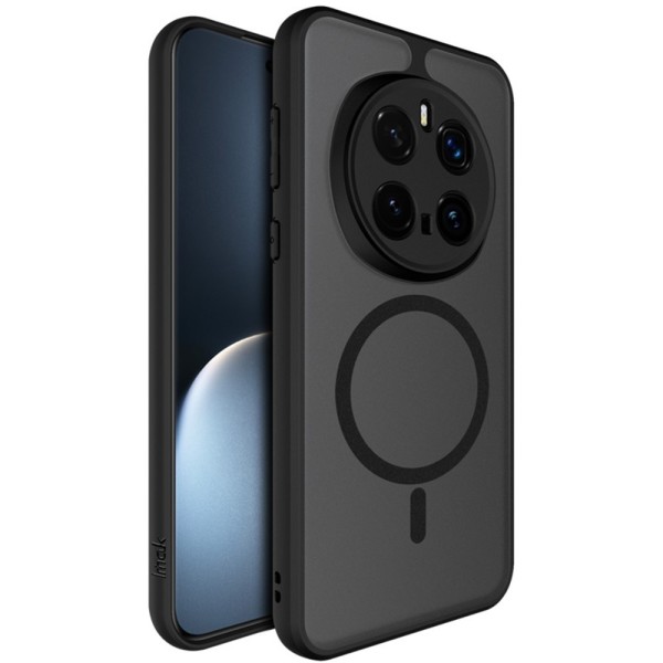 „IMAK“ Candy MagSafe matinis kieto silikono (TPU) dėklas - juodas (Honor Magic7 Pro 5G)