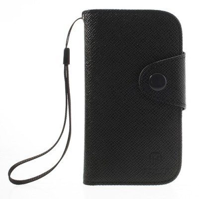 MLT atverčiamas Samsung Galaxy Trend Lite S7390 (S7392) juodas dėklas - knygutė / Priedai.lt