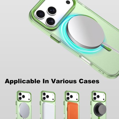 "IMAK" Candy MagSafe Matte Hard Silicone (TPU) Case - Green (iPhone 17 Pro)