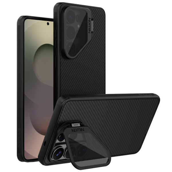 „Nillkin“ CamShield Prop Magnetic dėklas - juodas (Galaxy S26 Ultra)