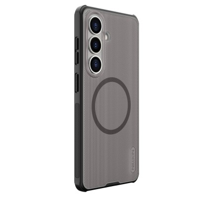 "Nillkin" Super Frosted Shield Pro Magnetic apvalks - melns (Galaxy S26)