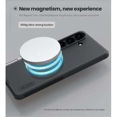 „Nillkin“ Frosted Shield Pro Magnetic dėklas - juodas (Galaxy S26)