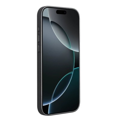 „QIALINO“ Slim MagSafe dėklas - juodas (iPhone 17 Pro Max)