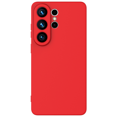 „Shell“ kieto silikono (TPU) dėklas - raudonas (Galaxy S26 Ultra)