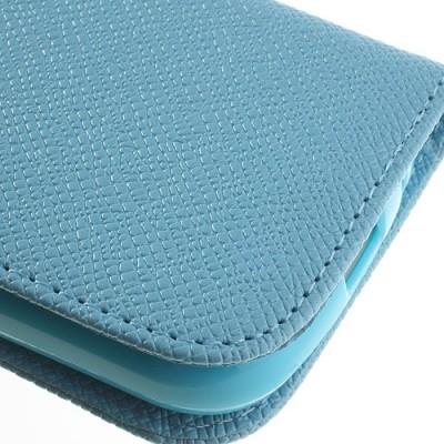 MLT atvēramais Samsung Galaxy Trend Lite S7390 (S7392) zils maciņš / Vacins.lv