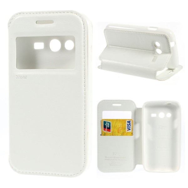 „Roar“ Noble atverčiamas dėklas - baltas (Galaxy Trend 2)