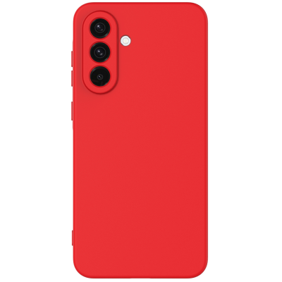 "Shell" hard silicone (TPU) case - red (Galaxy S26+)