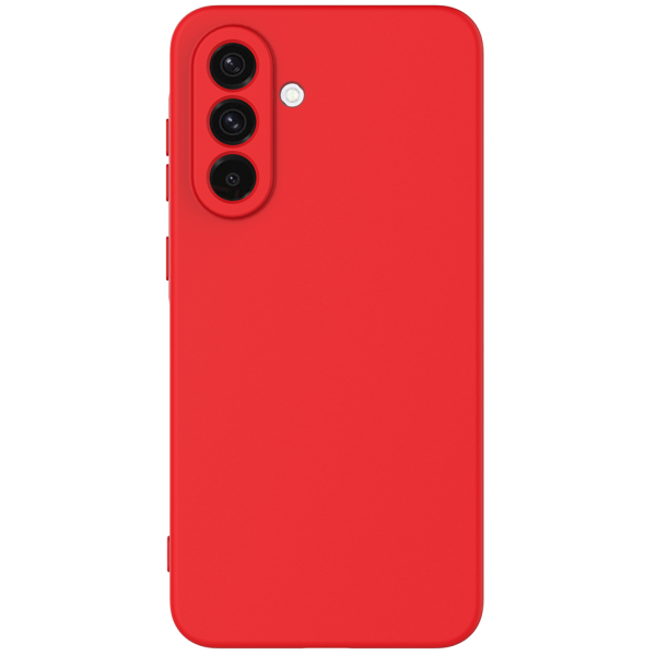 "Shell" hard silicone (TPU) case - red (Galaxy S26+)