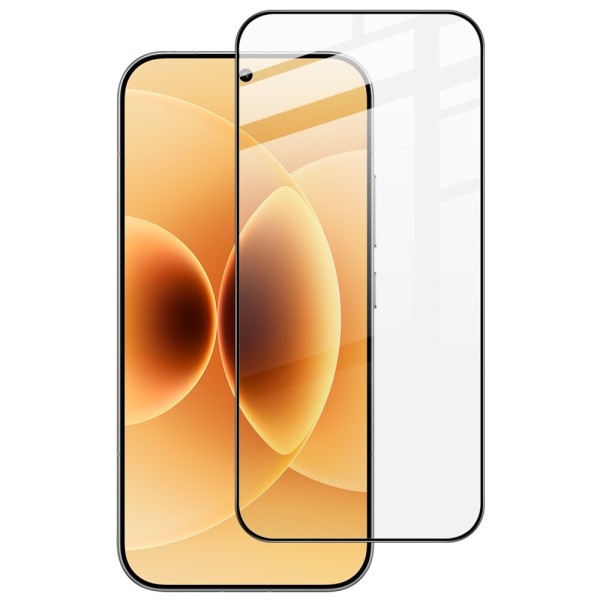 „IMAK“ Tempered Glass pilnai dengiantis apsauginis ekrano stiklas - juodas (Xiaomi 17 / 17 Pro)
