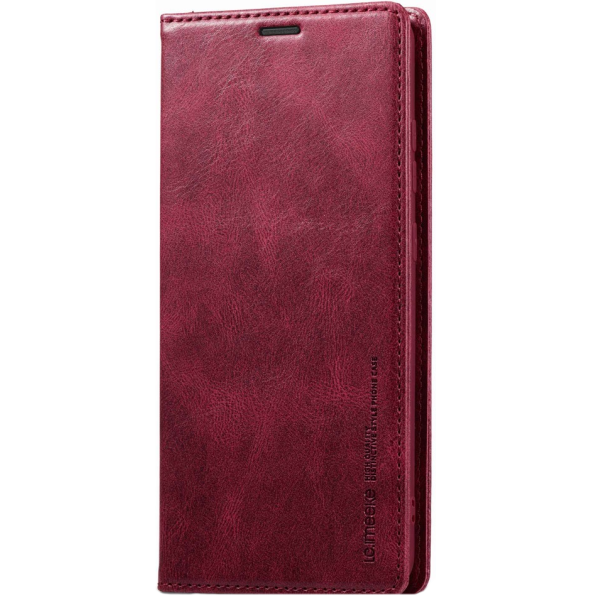„Lc.Imeeke“ atvērams maciņš - sarkans (Galaxy S20 Ultra)