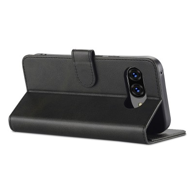 „LC.IMEEKE“ atverčiamas dėklas, knygutė - juodas (Pixel 10a)