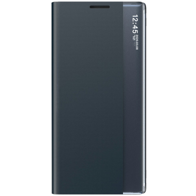 "Baoshi" Side Line atvērams maciņš - tumši zils (Galaxy S26 Ultra)