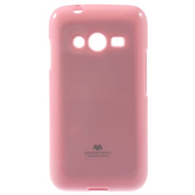 Samsung Galaxy Trend 2 G313 rožinis Mercury kieto silikono (TPU) dėklas / Priedai.lt