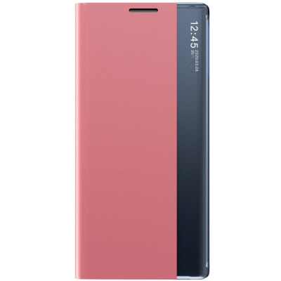"Baoshi" Side Line flip book case cover - pink (Galaxy S26+)