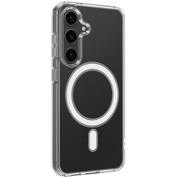 "Tubi" MagSafe cietā silikona (TPU) apvalks - dzidrs (Galaxy S26+)