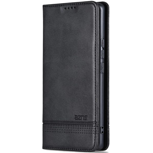 „AZNS“ Retro atverčiamas dėklas - juodas (Honor Magic7 Pro 5G)