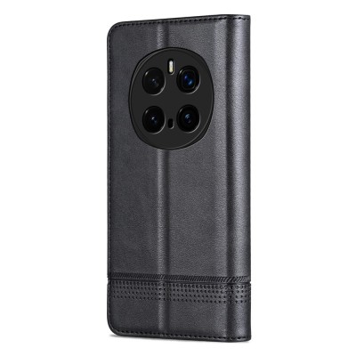 „AZNS“ Retro atverčiamas dėklas - juodas (Honor Magic7 Pro 5G)