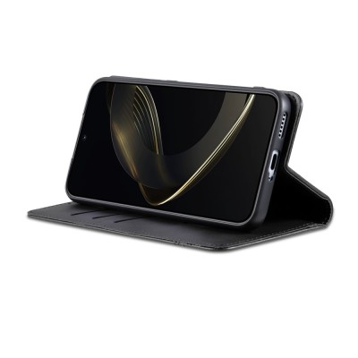 „AZNS“ Retro atverčiamas dėklas - juodas (Honor Magic7 Pro 5G)