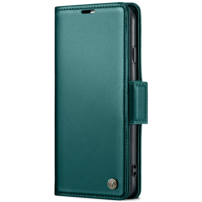 "CaseMe" Leather atvēramais ādas maciņš - zaļš (Galaxy S20 Ultra)