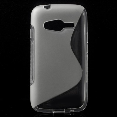 Samsung Galaxy Trend 2 G313 skaidrus (permatomas) kieto silikono TPU dėklas - nugarėlė / Priedai.lt