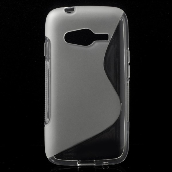 Kieto silikono dėklas - skaidrus (Galaxy Trend 2)