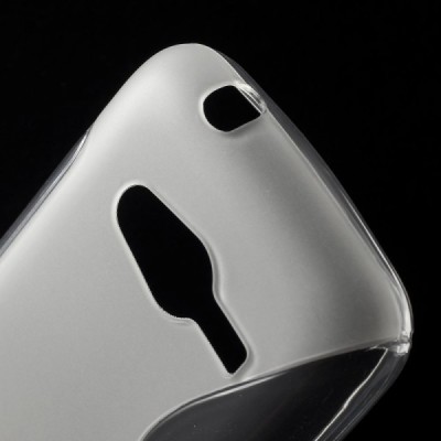 Samsung Galaxy Trend 2 G313 skaidrus (permatomas) kieto silikono TPU dėklas - nugarėlė / Priedai.lt