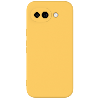 "Shell" hard silicone (TPU) case - yellow (Pixel 10a)
