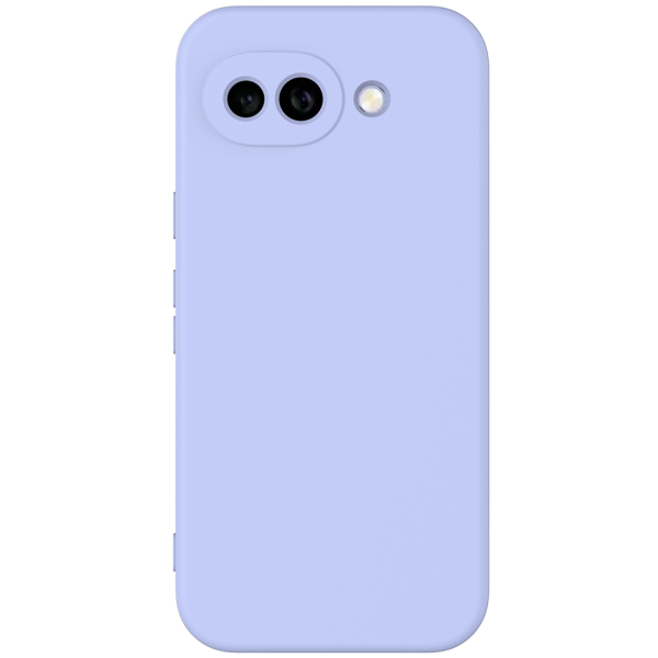 "Shell" hard silicone (TPU) case - purple (Pixel 10a)