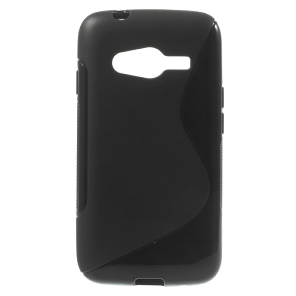 Kieto silikono dėklas - juodas (Galaxy Trend 2)
