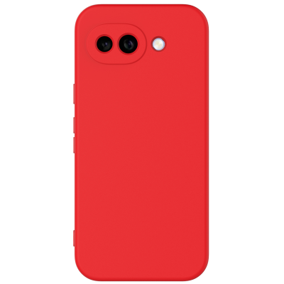 "Shell" hard silicone (TPU) case - red (Pixel 10a)