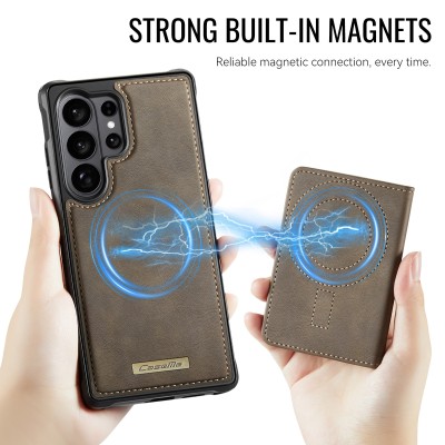 „CASEME“ Wallet case - brown (Galaxy S26 Ultra)