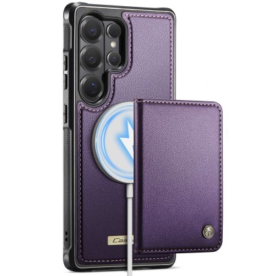 „CASEME“ Wallet dėklas - violetinis (Galaxy S26 Ultra)
