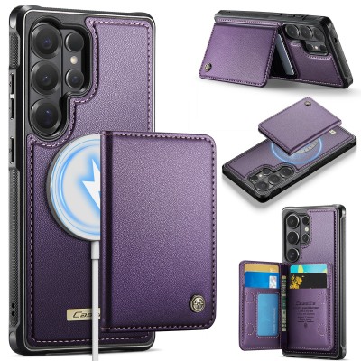 „CASEME“ Wallet apvalks - violets (Galaxy S26 Ultra)