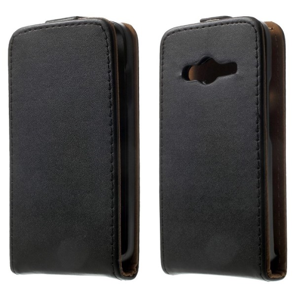 Klasisks atvēramais maciņš - melns (Galaxy Trend 2)