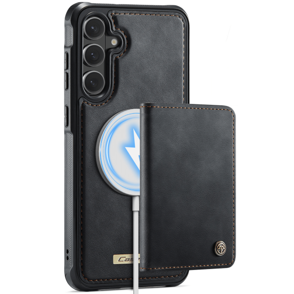 „CASEME“ Wallet dėklas - juodas (Galaxy S26)