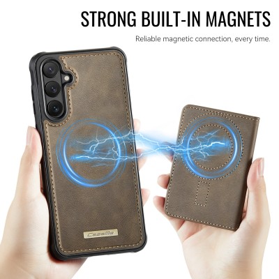 „CASEME“ Wallet case - brown (Galaxy S26)