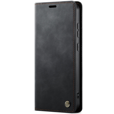 "CaseMe" Retro Skin ahke kaaned - must (Poco M8 Pro / Redmi Note 15 Pro+)