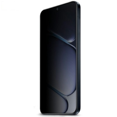 "IMAK" Tempered Glass must kaitsev ekraaniklaas 0.26 mm - privaatsus (OnePlus 15R / Ace 6T / Ace 6)