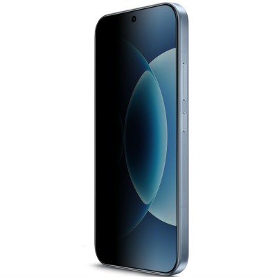 "IMAK" Tempered Glass must kaitsev ekraaniklaas 0.26 mm - privaatsus (Xiaomi 17 / 17 Pro)