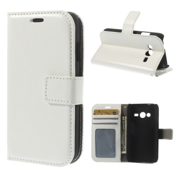 Atvēramais futrālis - balts (Galaxy Trend 2)