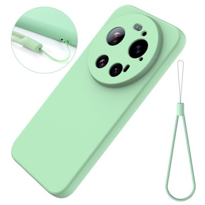 "Shell" cieta silikona (TPU) apvalks - zaļš (Xiaomi 17 Ultra)