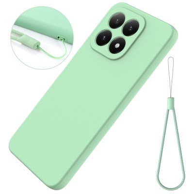 „Shell“ kieto silikono (TPU) dėklas - žalias (Xiaomi 17)