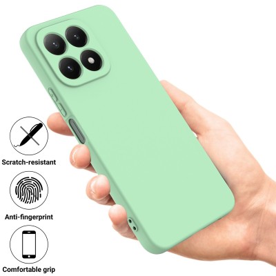 "Shell" hard silicone (TPU) case - green (Xiaomi 17)