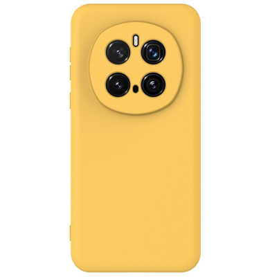 "Shell" hard silicone (TPU) case - yellow (Honor Magic7 Pro 5G)