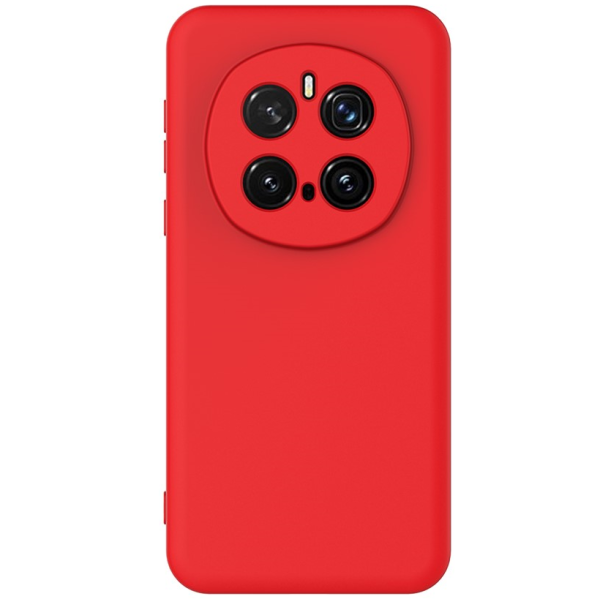 "Shell" cieta silikona (TPU) apvalks - sarkans (Honor Magic7 Pro 5G)