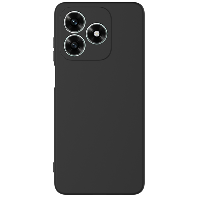 "Shell" hard silicone (TPU) case - black (Honor X5c Plus 4G)